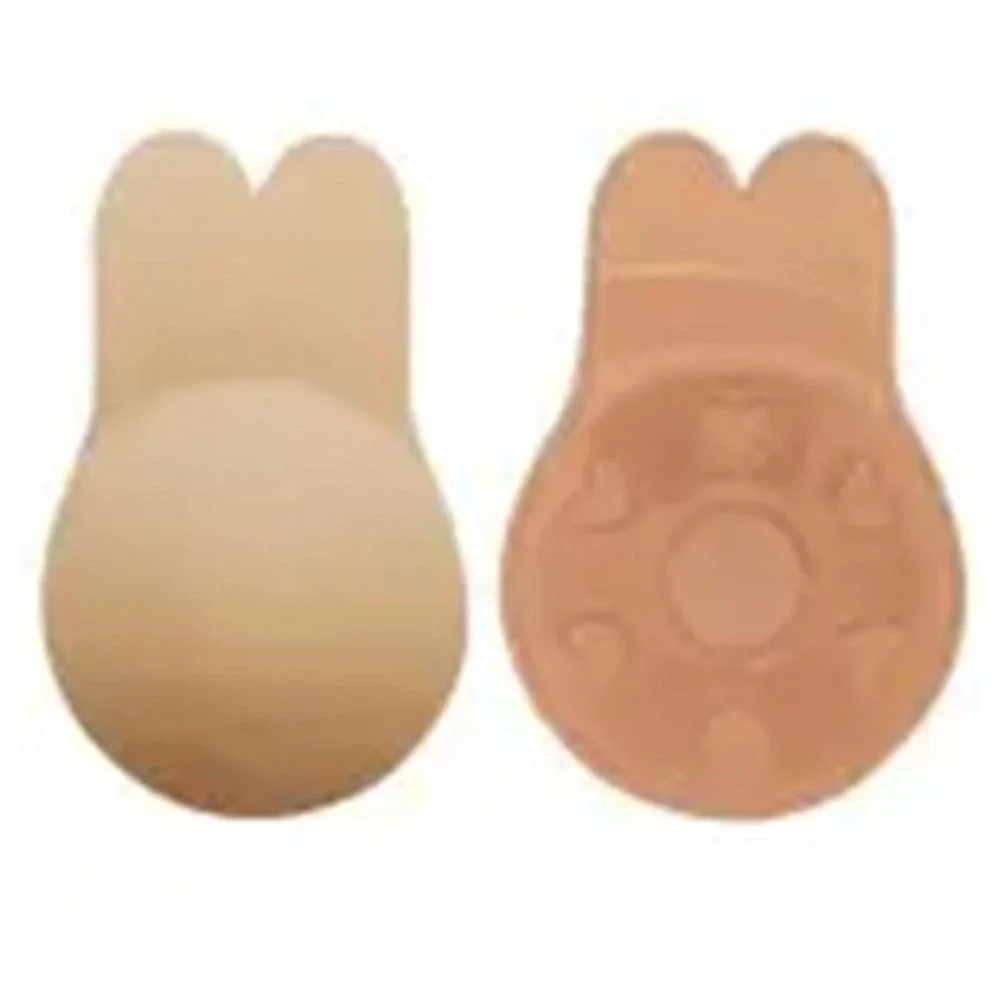 Nude Invisible Lift-Up Rabbit Ears Strapless Seamless Bra - Picture 2 of 2